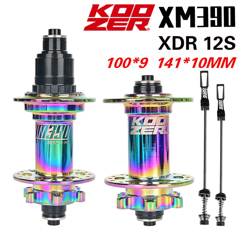 KOOZER 32h Hole 15*110 12*148mm Hubs XM390 MTB Mountain Bike Brake Bearing Hub Bicycle Parts