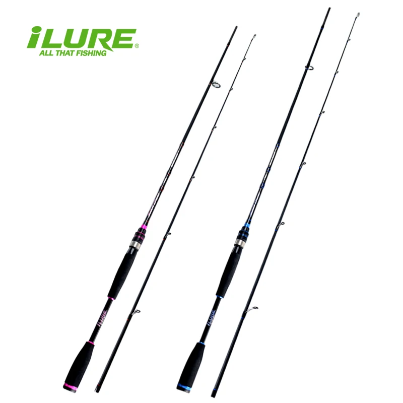 ILURE Wholesale EVA Black Handle 195cm Saltwater ML Spinning rod Fishing Rod