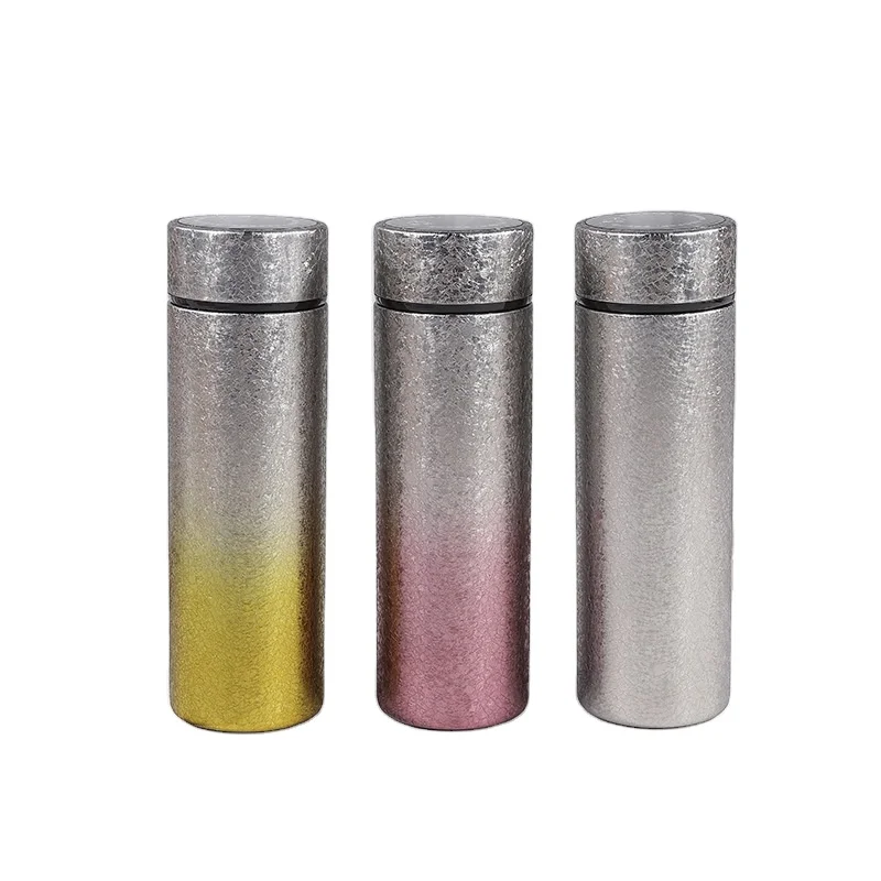 High-Appearance Level Titanium Thermos Cup Manufacturer Dual Purpose Car Outdoor Camping Health Kettle Tea Water Premium Flasks