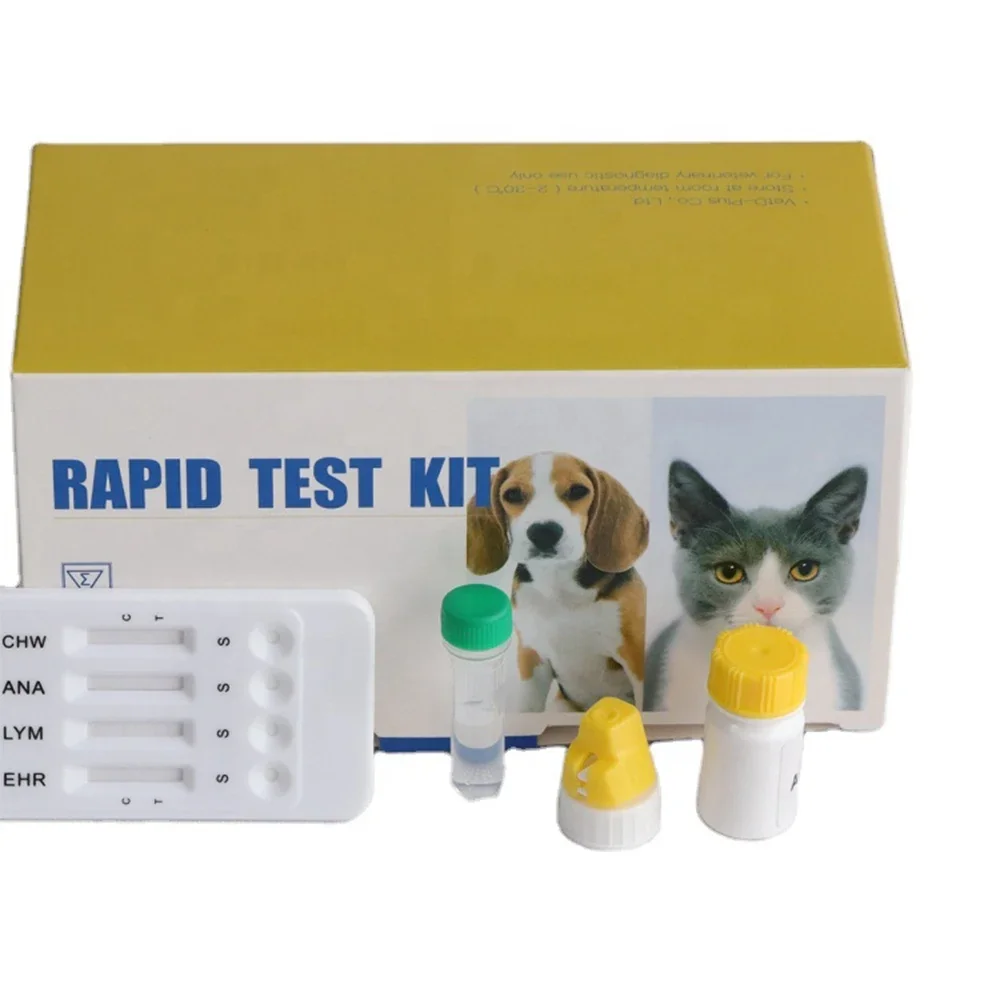 Feline Herpes Virus Antigen(FHV Ag) test pet eye secretion detection vet rapid test FIV FeLV FPV FSAA Cov veterinary testing