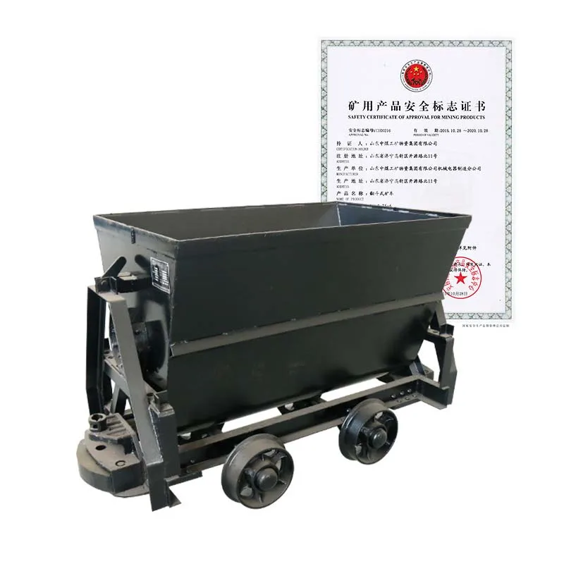 Underground Rail Fixed Mine Wagon Mining Car Railway Wagon For Sale