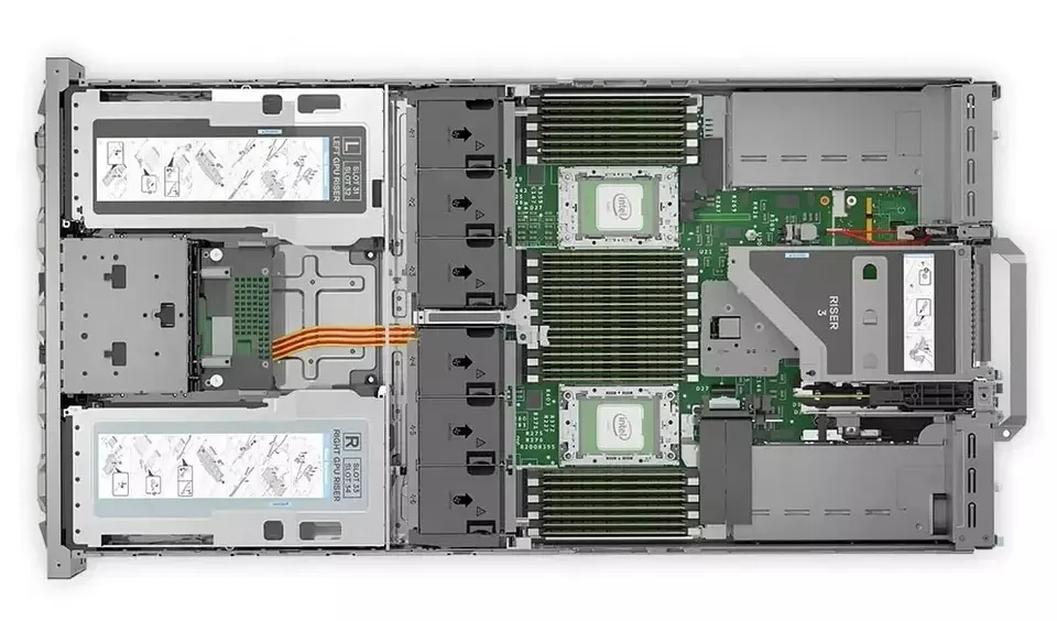 EMC PowerEdge R750xa сервер стойки DEL G15 gen15 2U