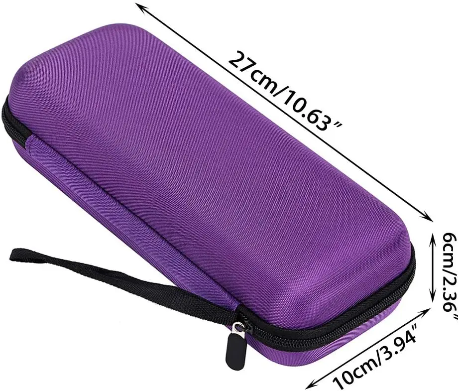 New Style EVA Essential Oils Carrying Case Organizer For 20 Bottles 5ml 10ml Standard And Rollers Bottles