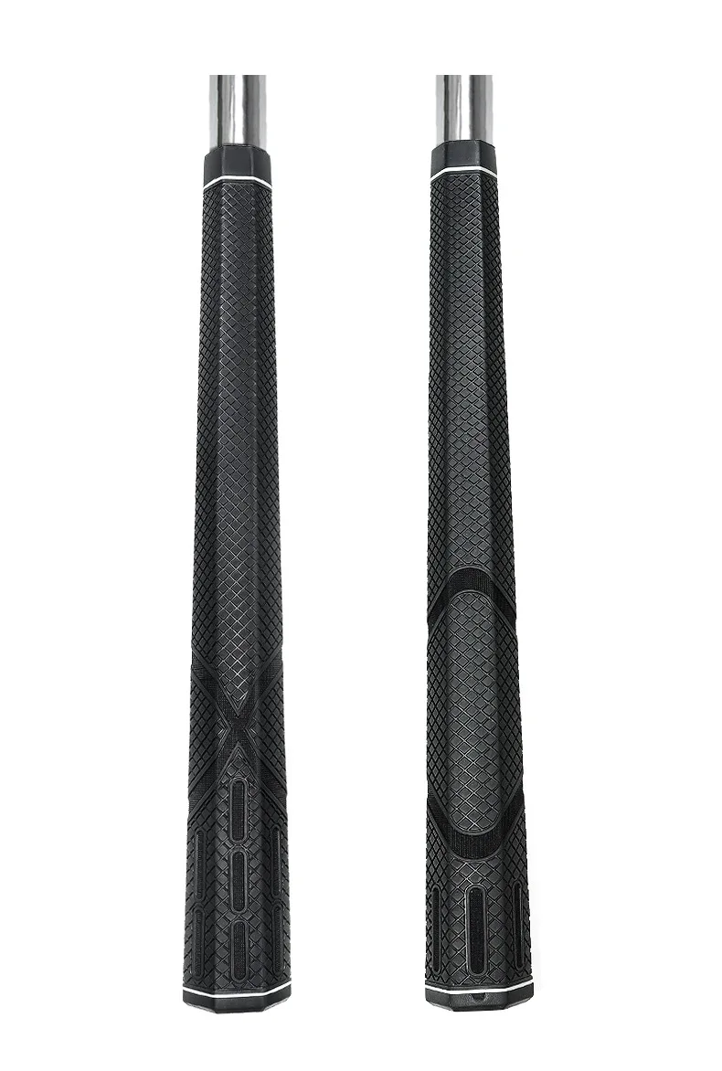 Hot selling Golf Grip Hexagonal Rubber Durable and Anti slip Push Rod Grip Protective Cover golf accessories