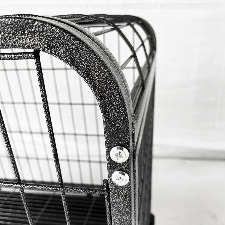 Wholesale Metal Iron Wire Foldable Cheap Dog House Large Pet Cages Kennels Cage Dog House Crate