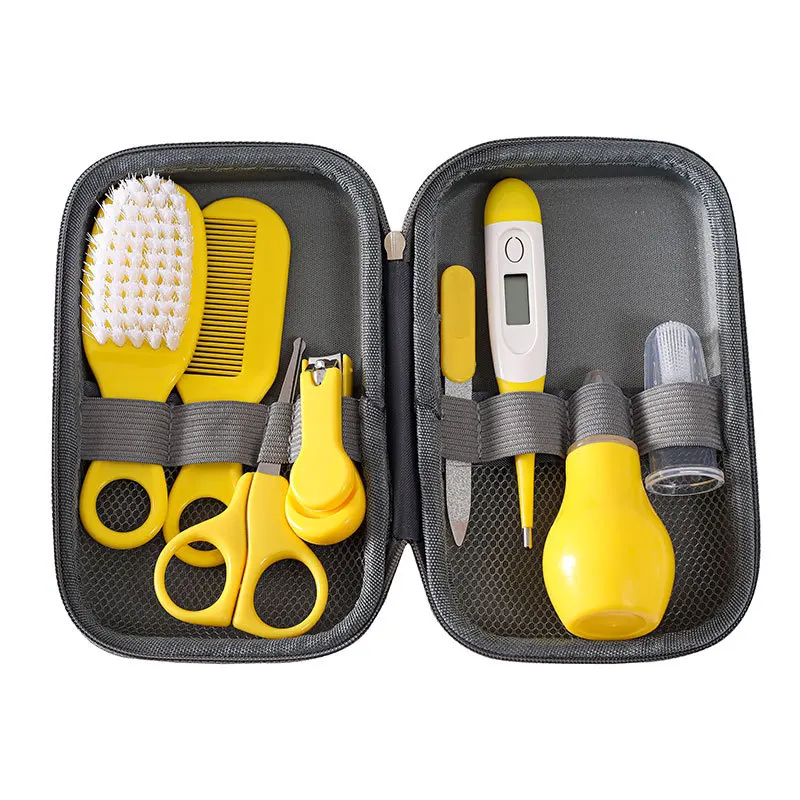 Safety Effective Nail Trimmer Kit Nail Scissors 8pcs Baby Nail Clipper Care Kit for Newborns