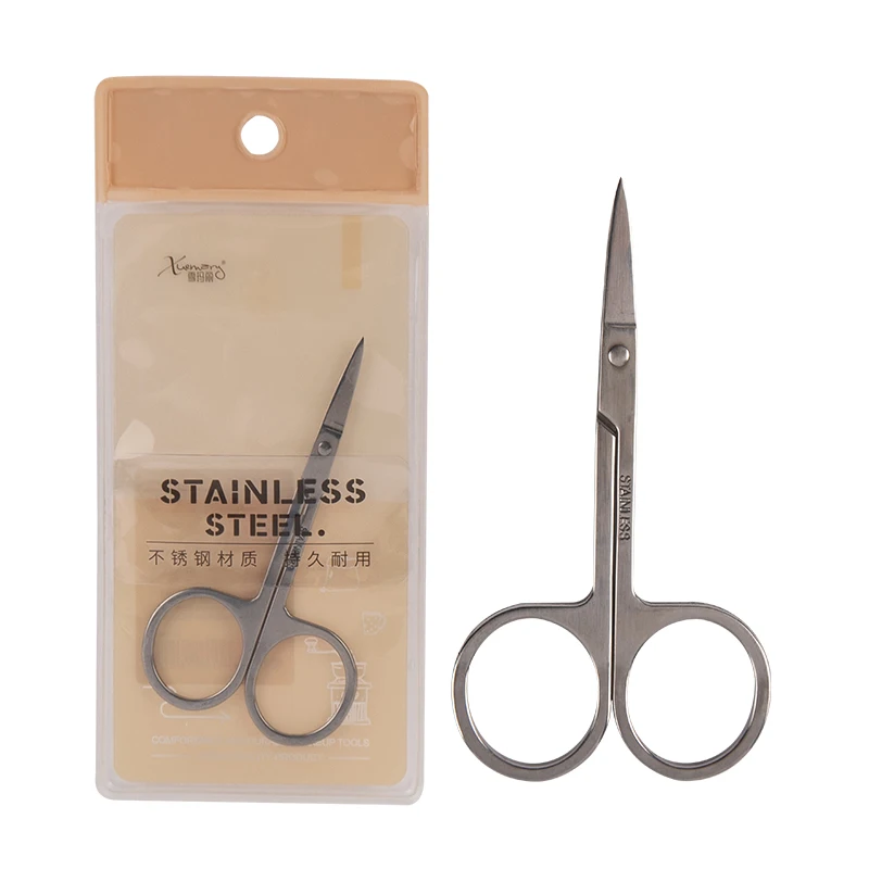 Новейшие модели 2021 года, оптовая продажа, ножницы для бровей, маленькие ножницы для кутикулы, ножницы для ногтей из нержавеющей стали для начинающих