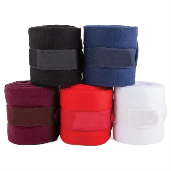 Horse Leg Bandage Wholesale High Quality Polar Fleece Horse Polo Wraps Horse Leg Bandage for Exercising Drilling