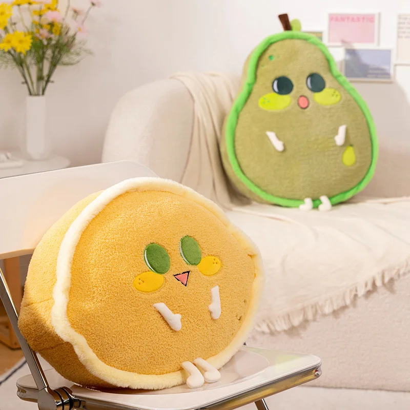 Factory Price Different Stuffed Fruit pillow Cute Carrot Bunny Stuffed Animal Kawaii Rabbit Plushie Soft Hugging Pillow