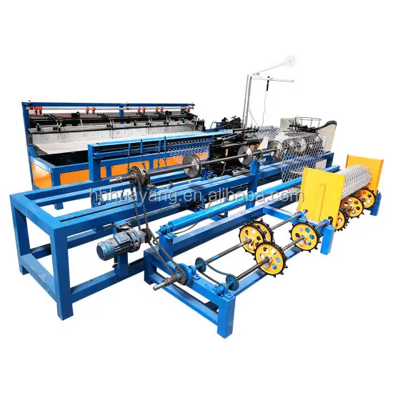 Factory Supplying Automated Full Automatic Gabion Chain Link Machine