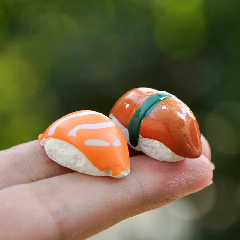 Creative Simulation Japanese Food 3D Miniature Home Decoration DIY Car Small Ornaments