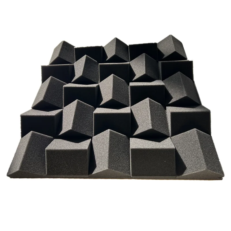High Quality Fireproof Acoustic insulation foam Soundproof studio sponge with adhesive backing