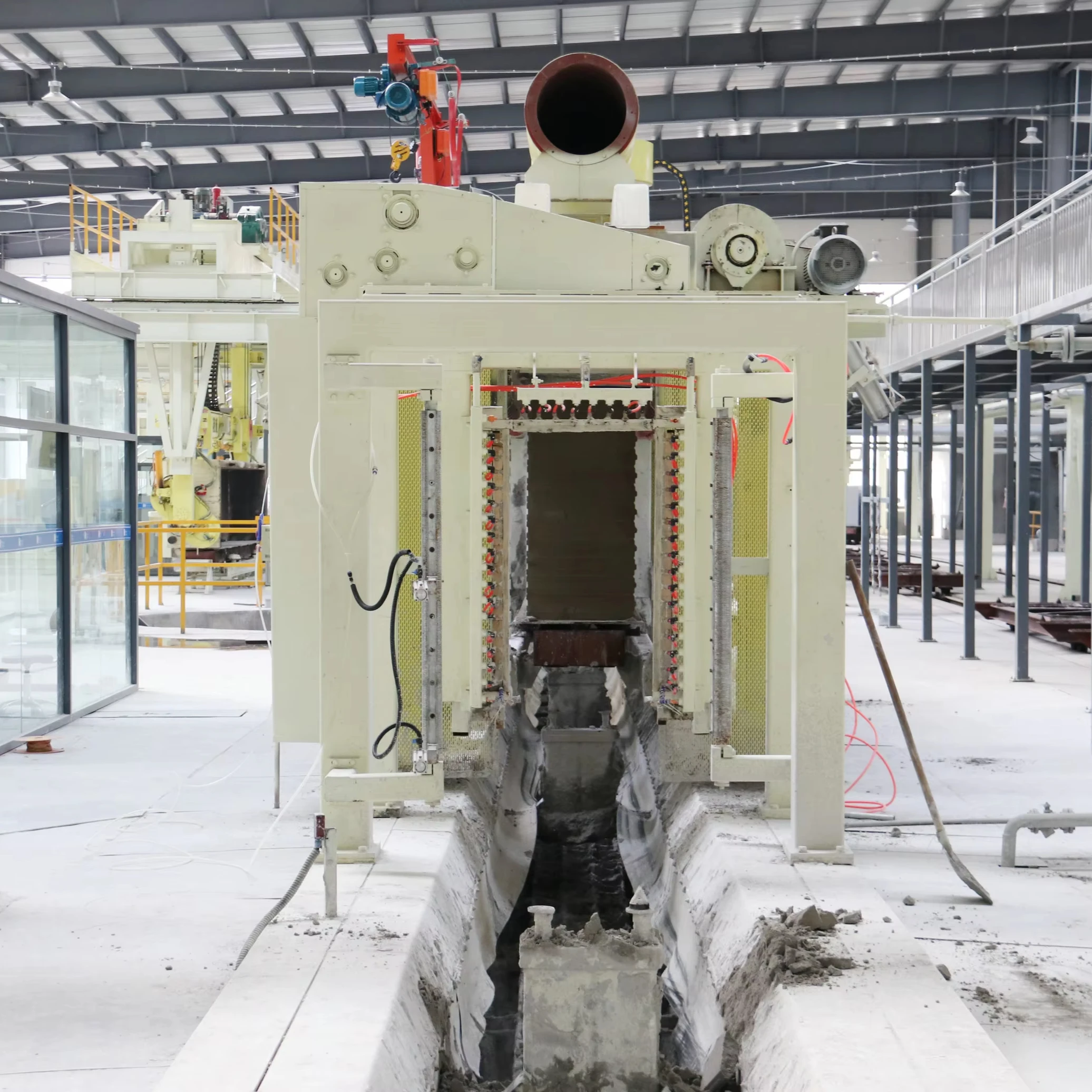 Sound Insulation AAC Block Machine Concrete Fly Ash Block Making Machine