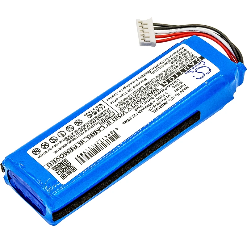 Батарея для JBL Charge 2 Plus + GSP1029102 MLP912995-2P мини беспроводная акустическая система беспроводной портативный аккумуляторная