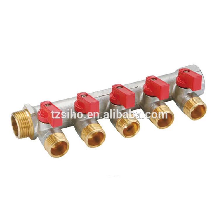 Коллекторный запорный клапан для песочного фильтра и резьбового материала высокого качества