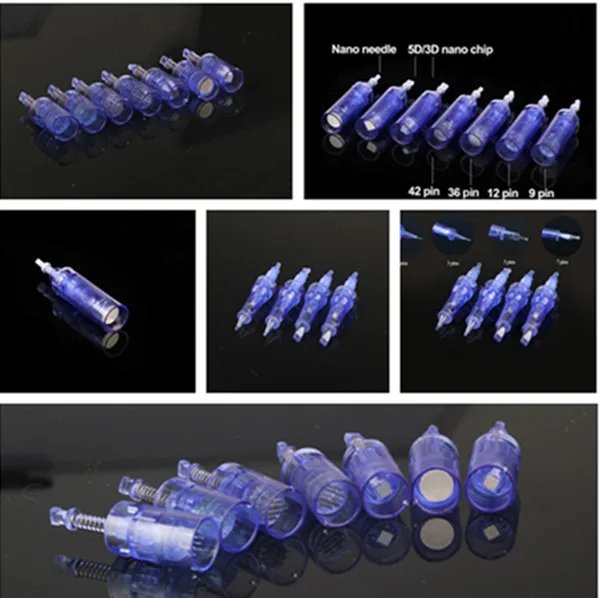 Original manufacturer with Replaceable 12pin 24pin 36pin and nano Blue Needle Cartridge