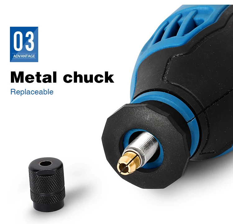 LUXTER 135W Rotary Tool 40pcs Accessories Set Flexible Shaft Power Cutting Engraving Carving Tools Mini Electric Rotary Tool Kit