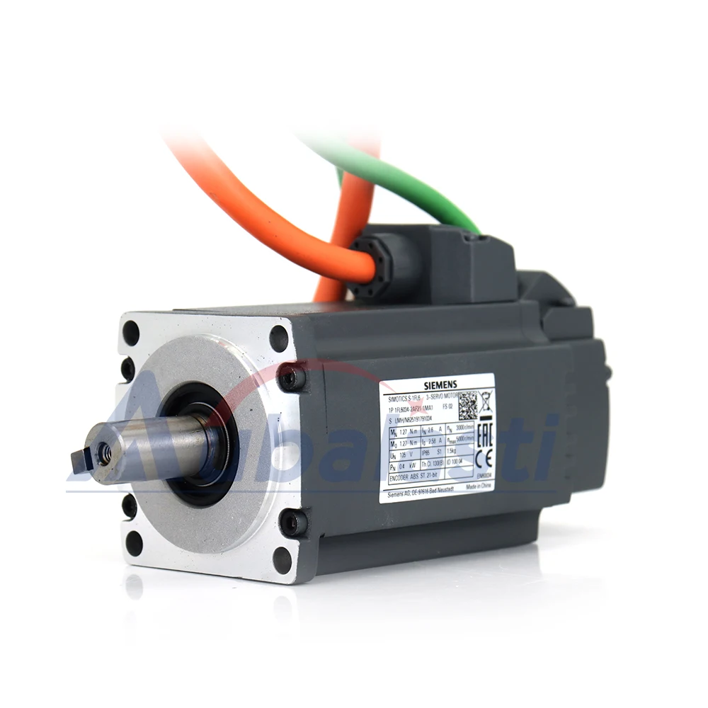 Siemens Servo Мотор 3 фазы 1FL6034-2AF21-1MA1 400W 1.27NM 3000 об/мин