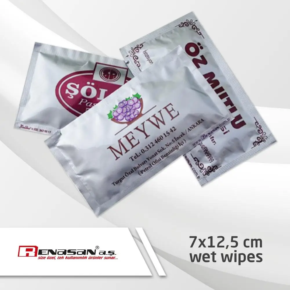 7x12.5 cm Wet Wipes