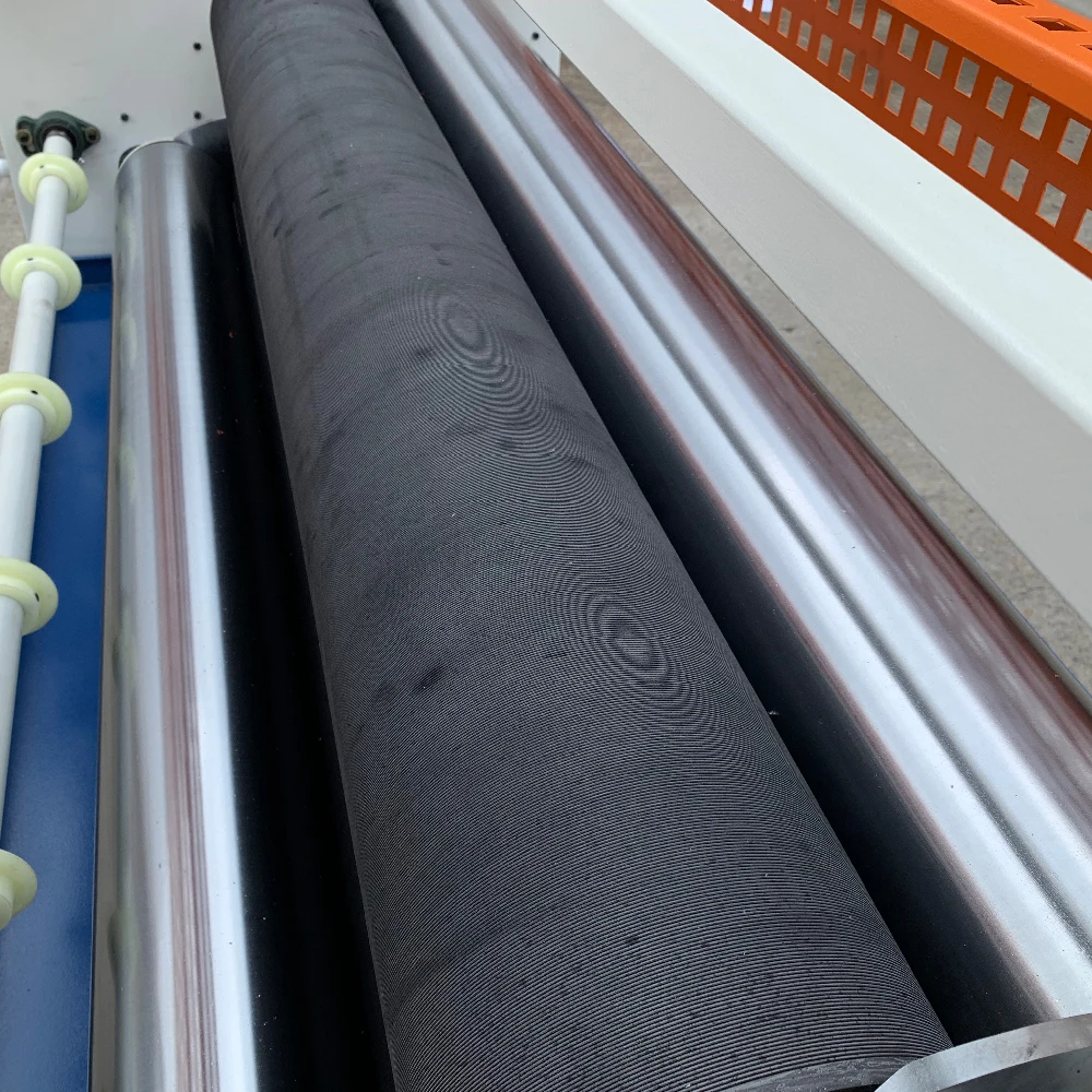 double sides polyurethane glue spreader roller sperading machine for plywood