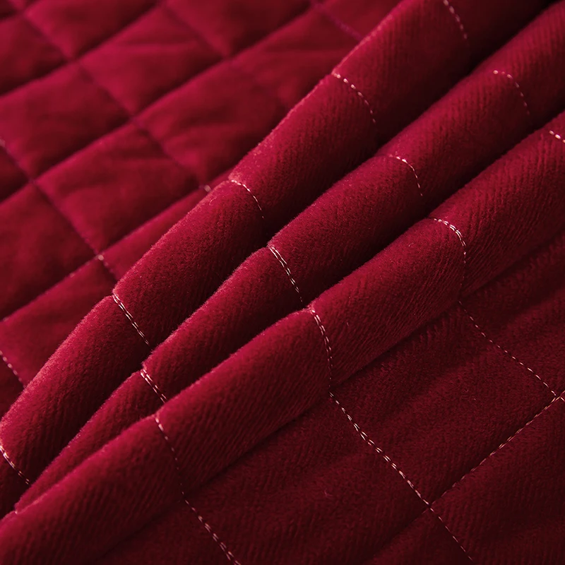 Comforter Bed Sheets and Skirt Bed Set Home Full Size Lace Velvet Embroidery