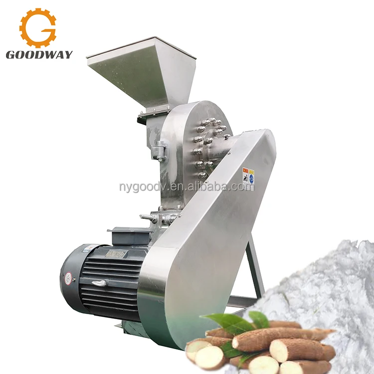Factory Price Garri Milling Machine Cassava Flour / Leaves Mill Fine Powder Milling