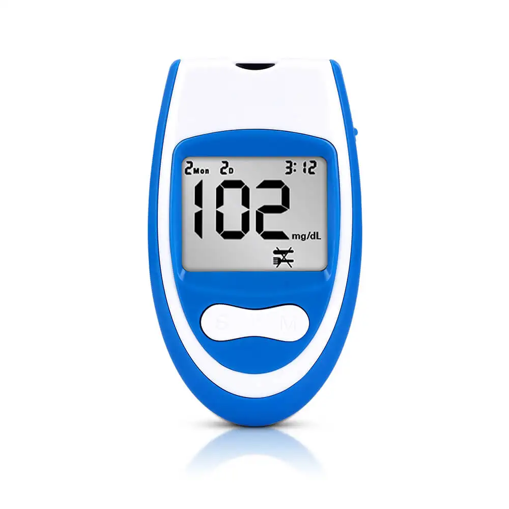 Blood glucose monitoring system blood glucose meter suitable for daily use