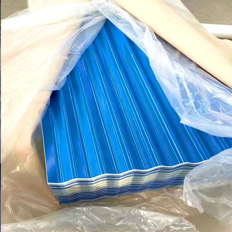 corrugated metal sheet price 18 gauge corrugated board color coated steel roofing sheets
