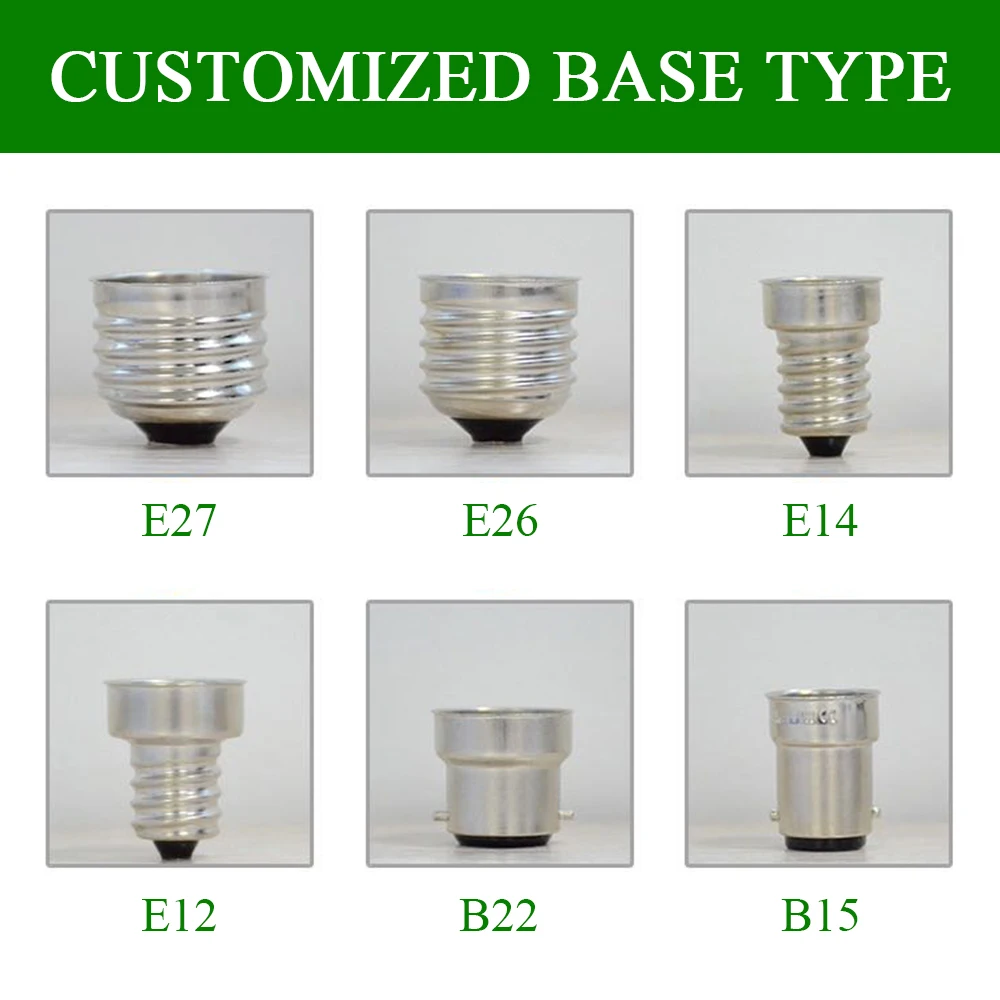 
Eslas Power Customs Curved Filament Clear Vintage LED Round Bulb Energy Saving Lighting Bulb 