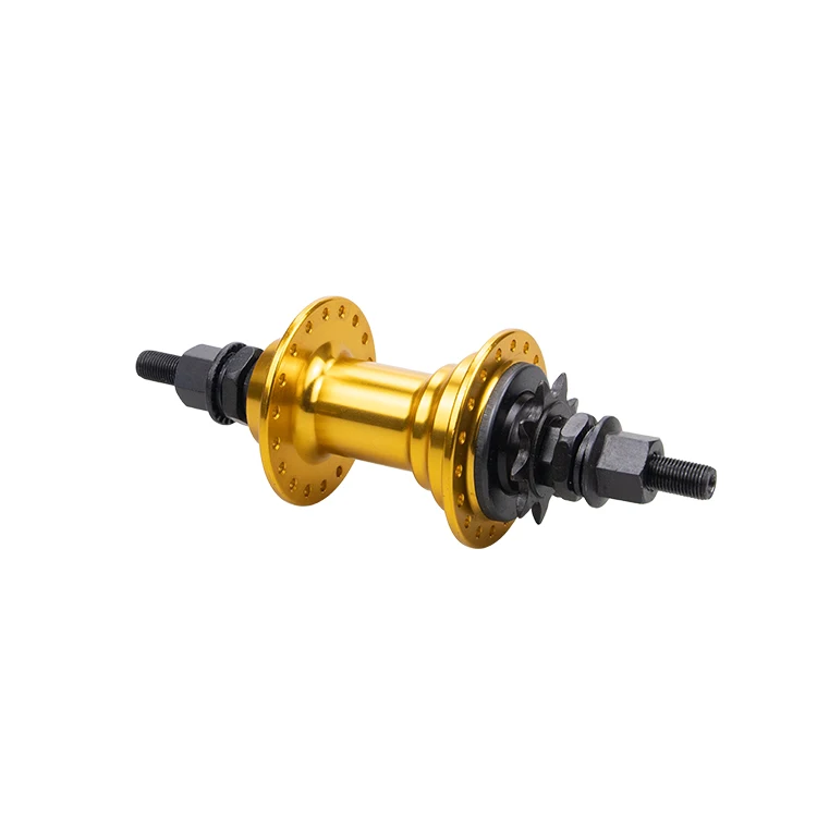 ZUKKA BMX bicycle aluminum hub 9T freestyle bike rear hub bicycle hub with 9T freewheel