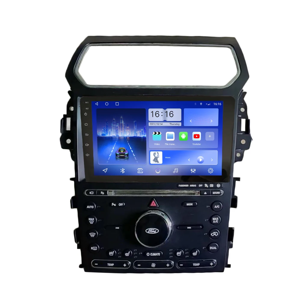 Car Radio For Ford Explorer 11-19 2Din Android Autoradio Car Stereo DVD GPS Navigation Player Multimedia Android Auto Carplay