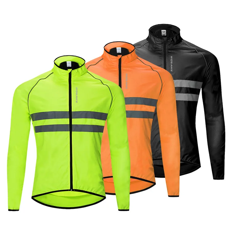 
Cycling Jacket Road MTB Bike Windproof Quick Dry Rain Coat Windbreaker 