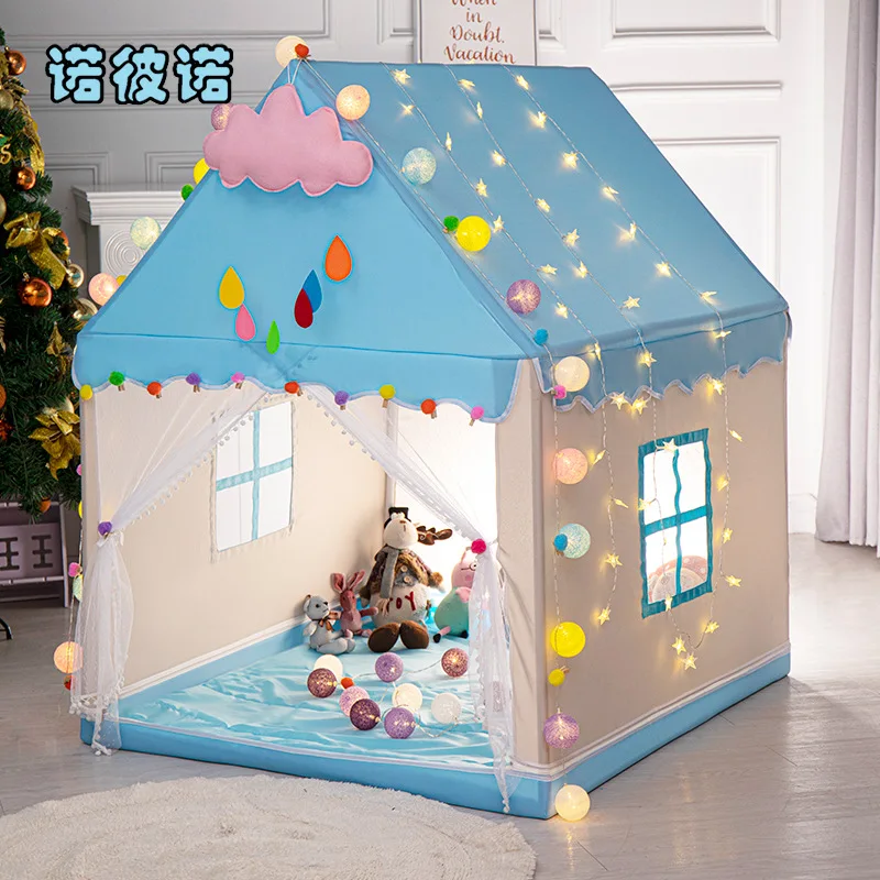 customize kid play tent red felt home tent with cheap price