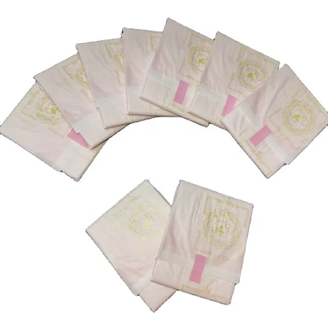 
disposable professional manufacture panties with sanitary pad with special embossing 