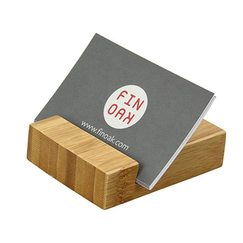 Wholesale high quality desk mobile phone stand custom logo wooden and bamboo cell phone holder smartphone holder