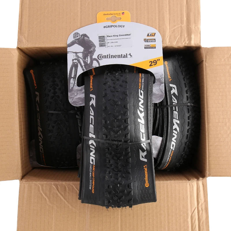 Continental 29 2.0 Tire Cross Speed Race King Bicycle Tire Anti Puncture 180TPI Folding Tyre Mountain Bike X-king A whole box