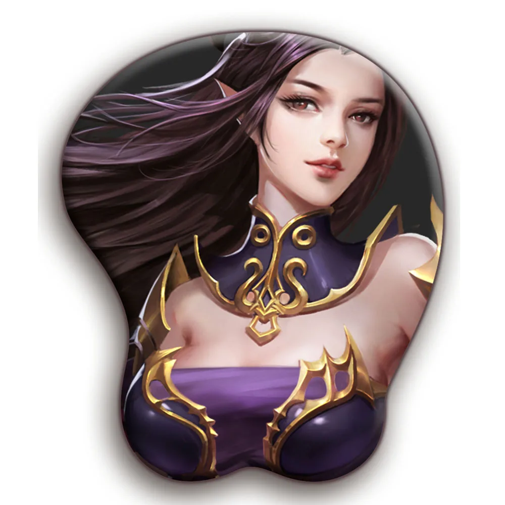 New product high quality mouse pads 3D anime mousepad custom print rubber wrist rest game mouse pad