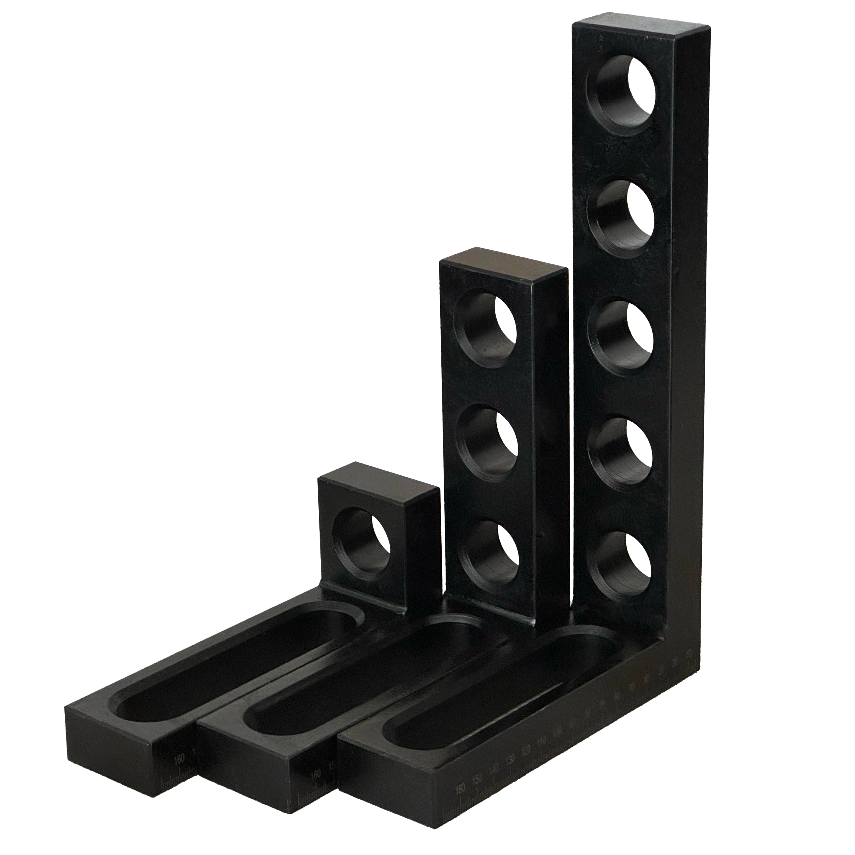 Heavy-Duty Steel Locating Angle Bracket for Precision 3D Welding Table Fixtures and CNC Positioning