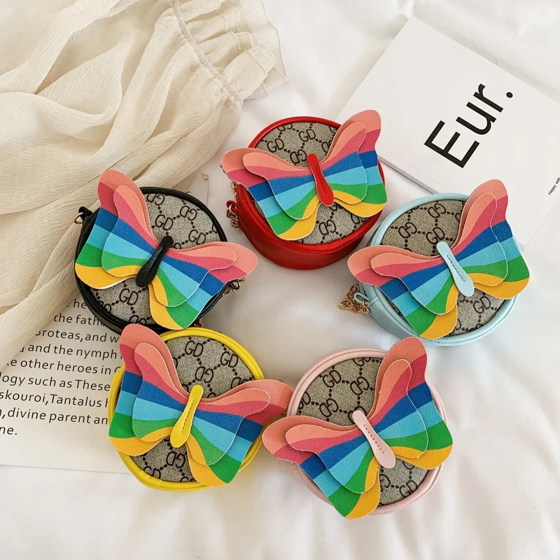 
2020 Cute Kids Mini Coin Purse Sequins Small Zero Wallet Pouch Baby Girls Princess Crossbody Bags Money Change Purses wholesale 