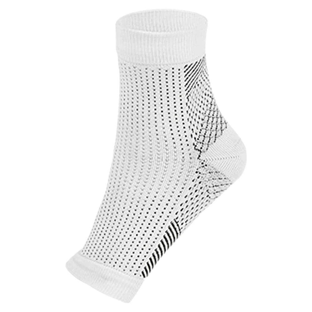 Custom Logo Sports Men Women Running Breathable Foot Ankle Sleeve Compression Socks for Heal Spurs Arch Pain Swelling