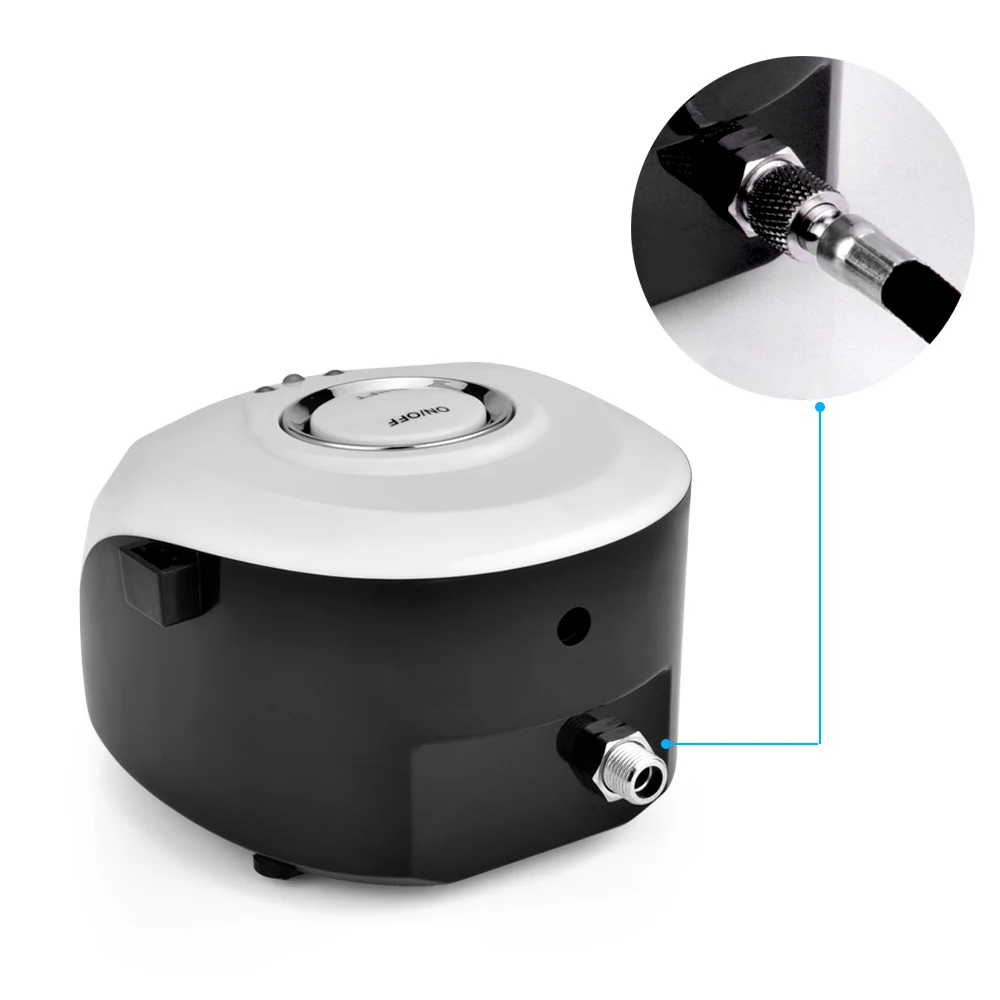 High Pressure Water Oxygen Injector Beauty Salon Barber Tattoo Cake Nail Compressor Airbrush Portable SPA Nano Facial Spray Gun