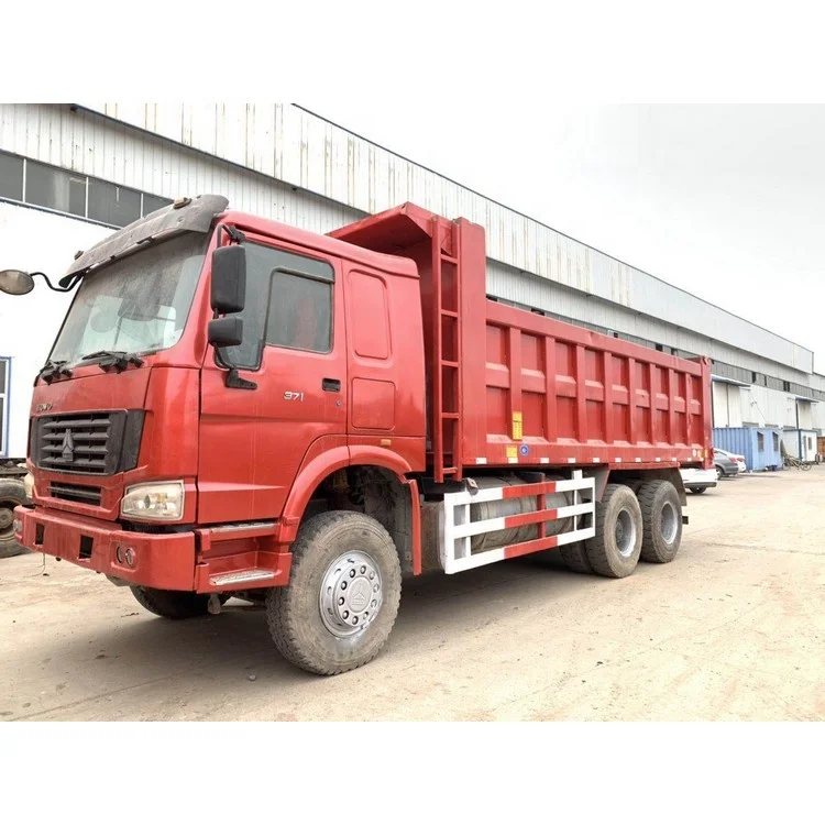 Used 6x4 dump truck  used 371hp dumper truck 12 wheel used howo tipper truck