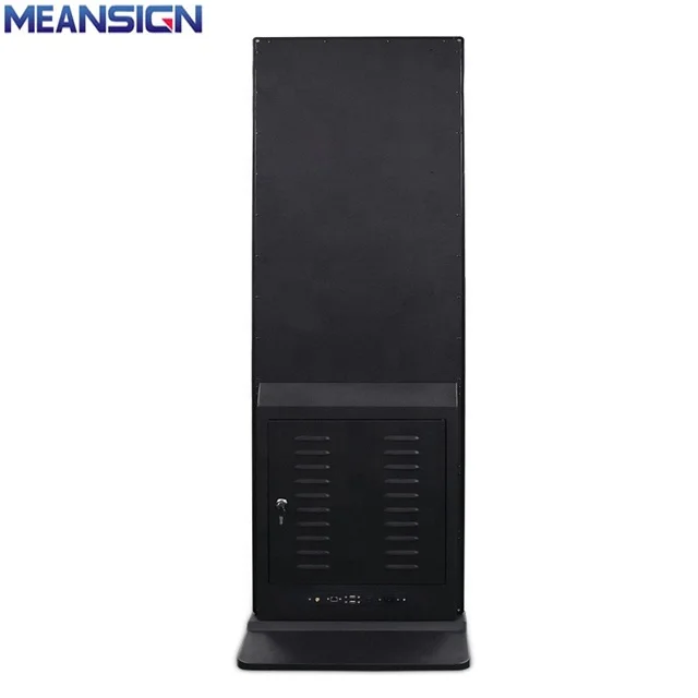 
Vertical Large Screen 65 Inch Advertising Display Floor Stand Ultra Thin Android Monitor LCD Video Paly Wifi Shopping Mall 