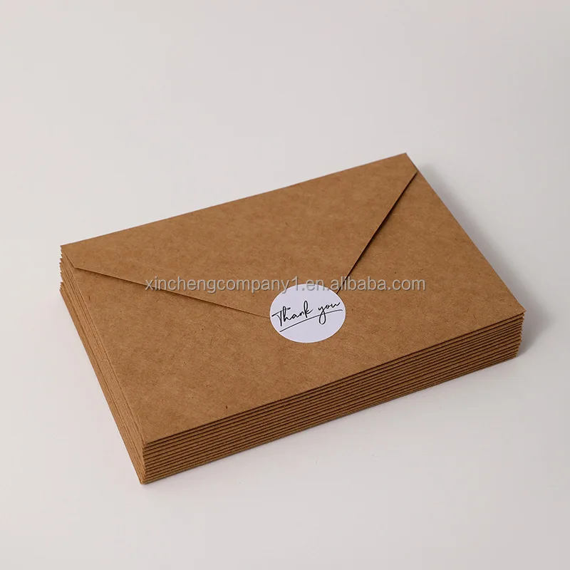 Custom Customized Luxury Thank You Cards With Logo And Stickers For Supporting May Small Business To Leave A Review Card