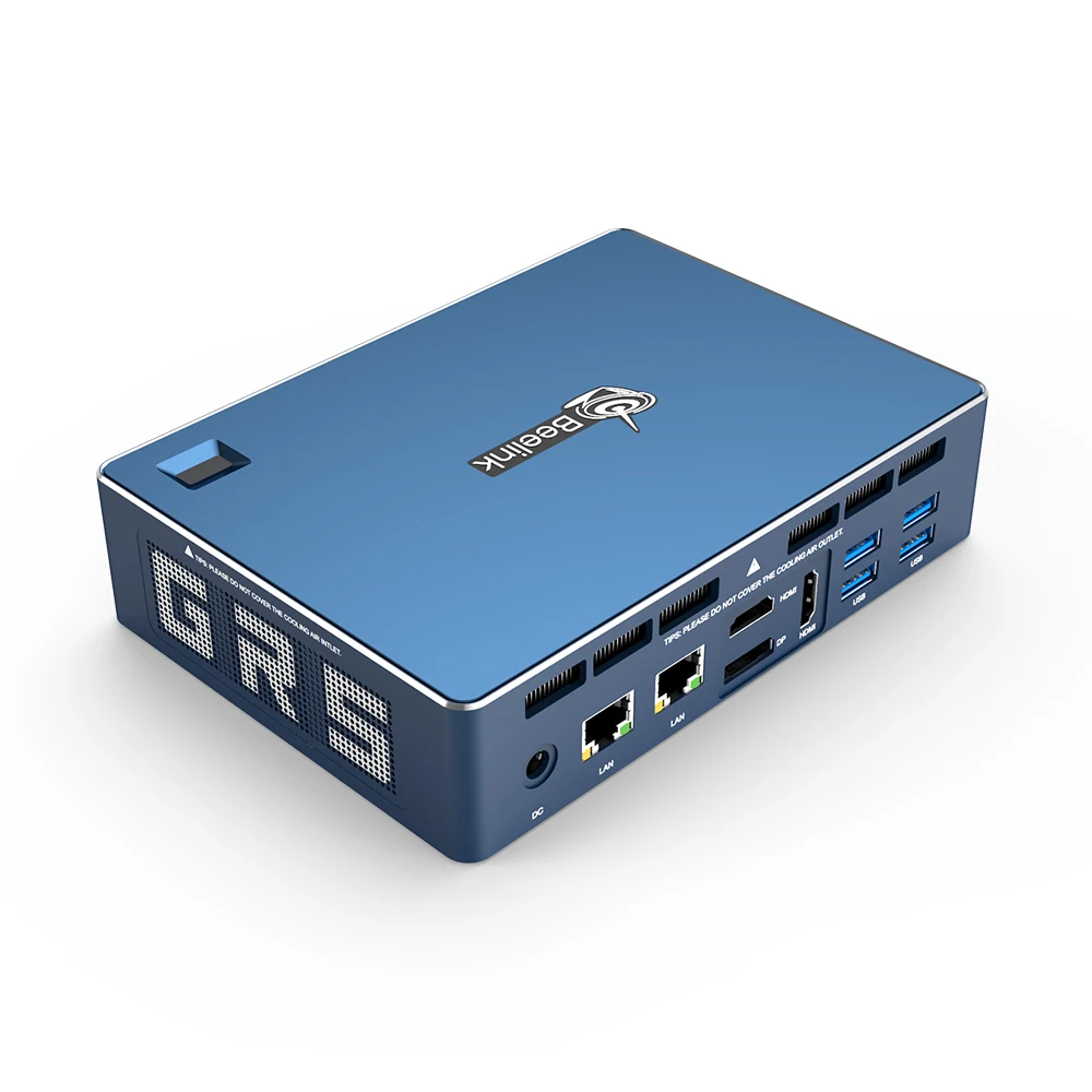 Новое поступление Beelink GT-R AMD Ryzen 5 3550H WIFI 6 Мини ПК Windows 10 16GB 512GB SSD 1 ТБ HDD голосовое взаимодействие