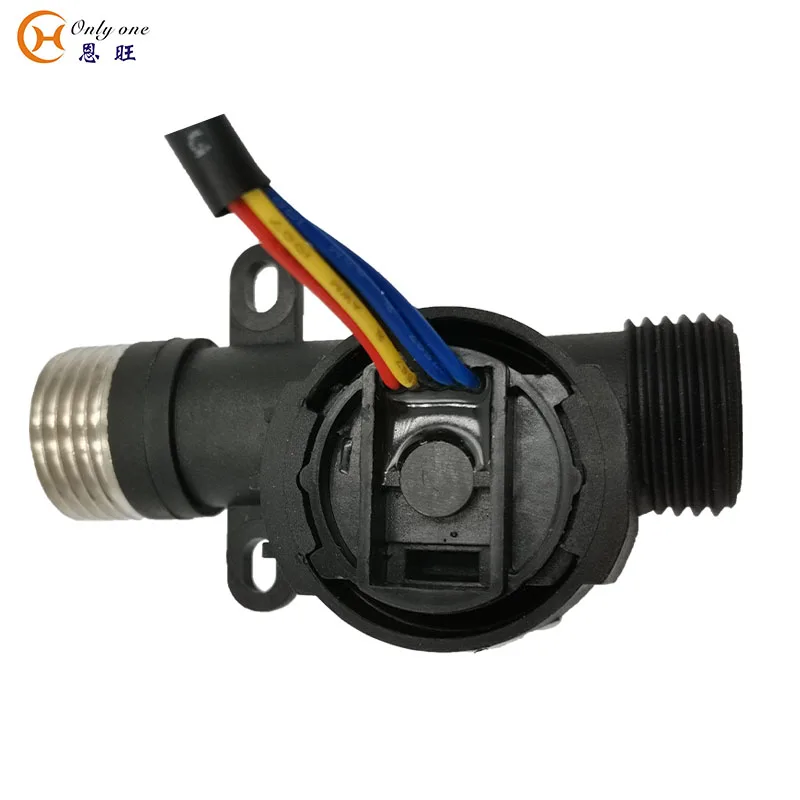 Plastic Magnetic Water Flow Sensor Multifunction Liquid Flowmeter 2-30L/Min