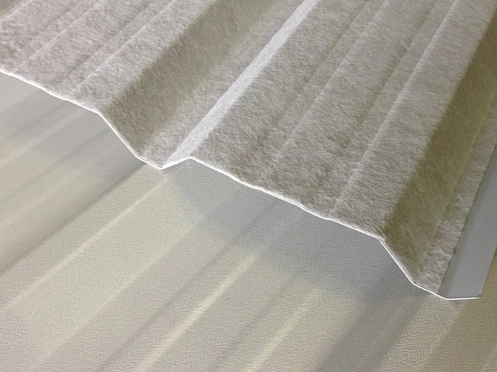 self adhesive backing grey white Anti condensation felt materials for roof sheets