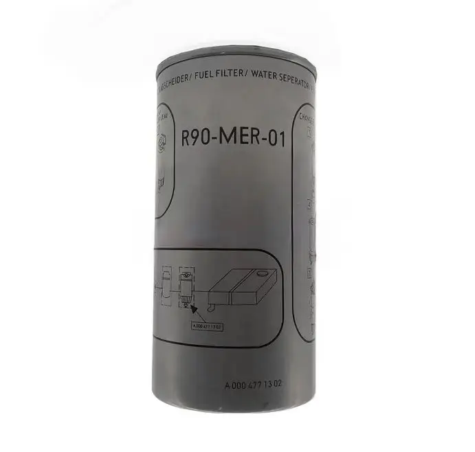 R90-MER-01 High quality Fuel filter Fuel Water separator R90-MER-01
