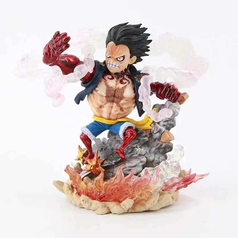 14cm anime one piece G5 Ape King Gun Fourth Gear monkey D luffy action figure PVC model toy for gifts