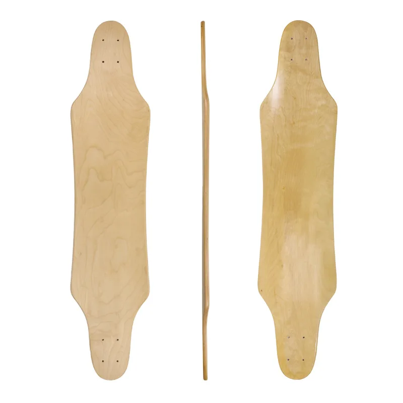 40 inch northeast maple wooden longboard skateboard deck